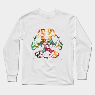 Insulin Structure Long Sleeve T-Shirt